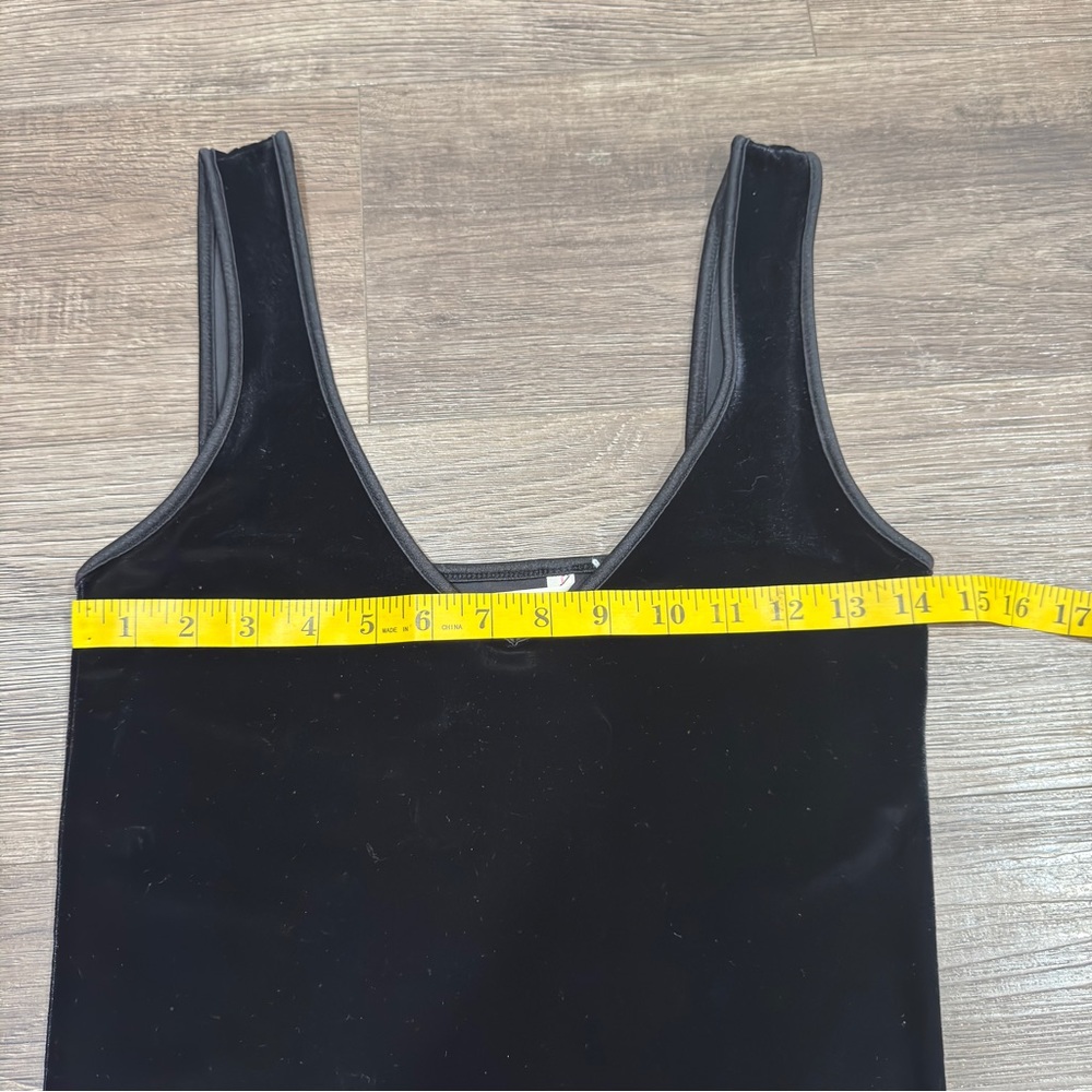 Victoria's Secret velvet Black Midi Dress - Picture 6 of 8